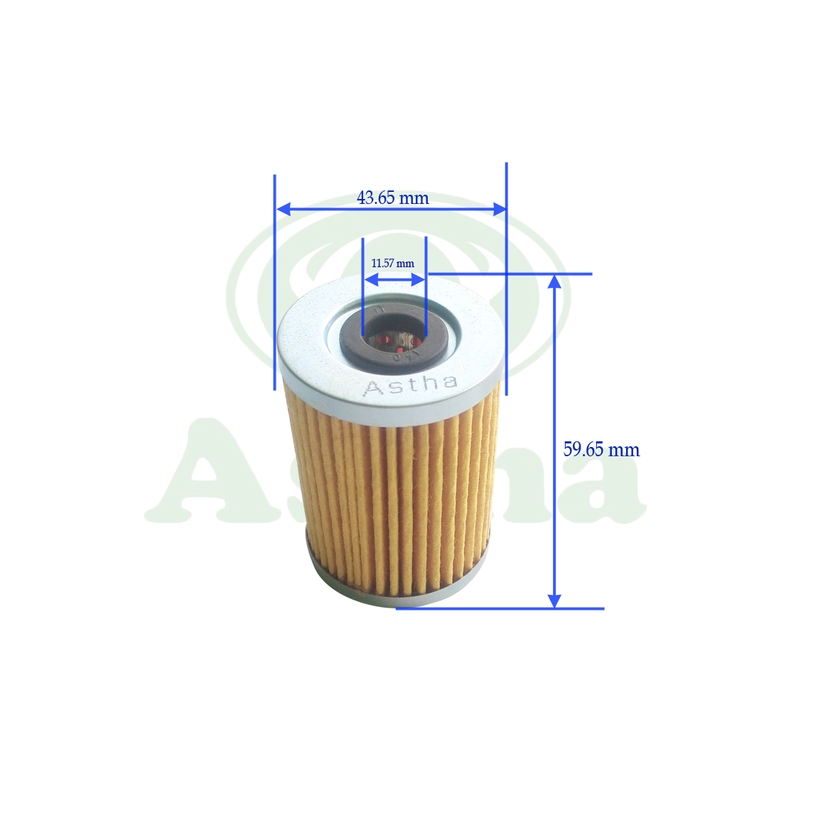 Filter Oil 3W TVS King 4St N/M